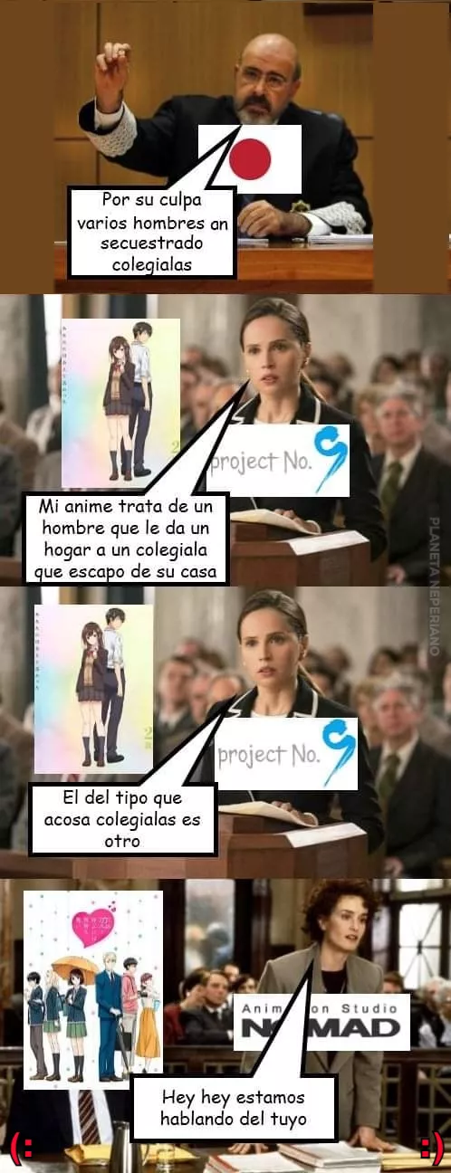 Se pasan de verga, los virgos Nipones  :V