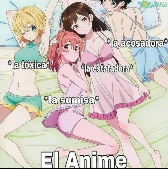 sumisa, acosadora: el anime