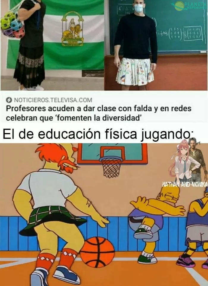 El profe de educación física....