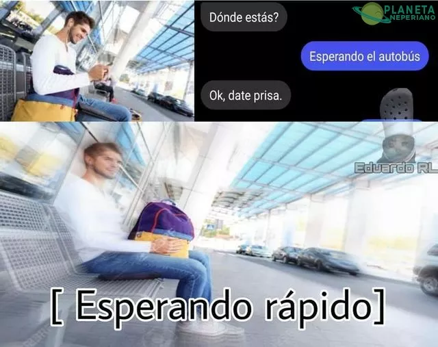 Esperando rapido