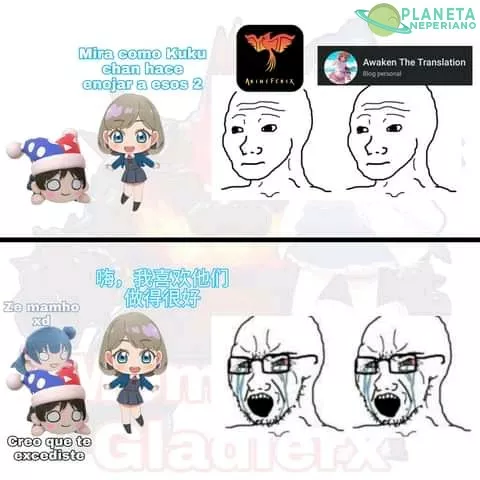 A ver si pueden traducir el mandarín xd