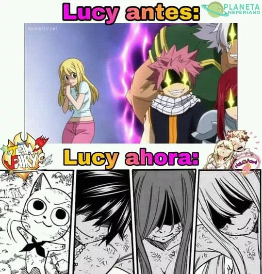 Te dejaste contagiar del aire desmadroso, Lucy...