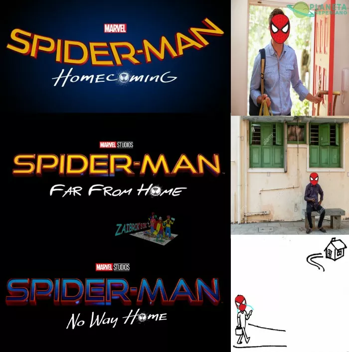 Spidy y su casa