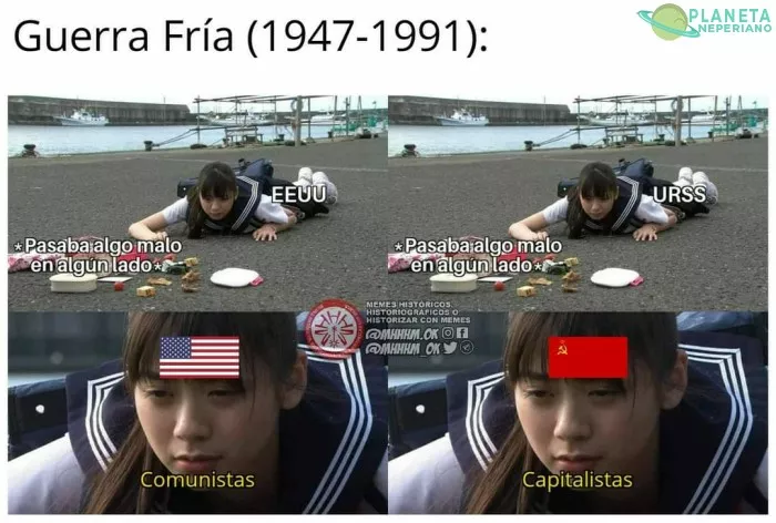 Típico de la guerra fría