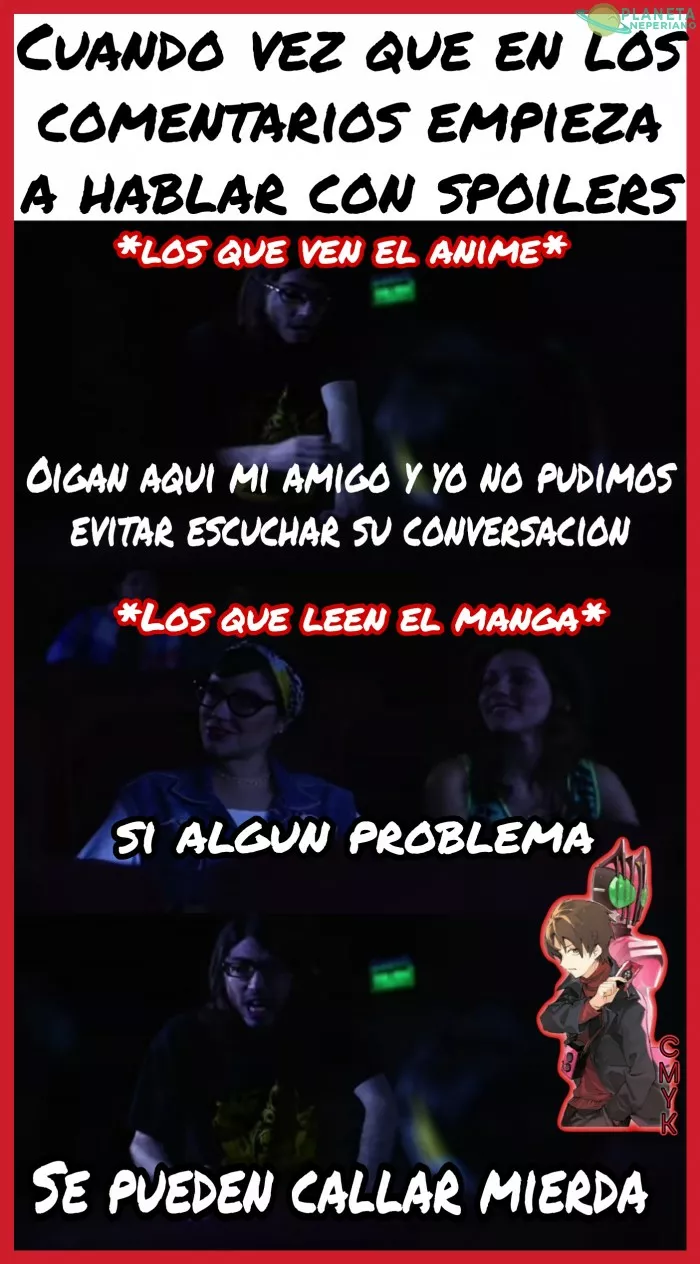 Ya me acostumbre a los spoilers 