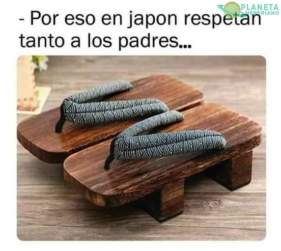 La chancla japonesa, instrumento contundente mortal