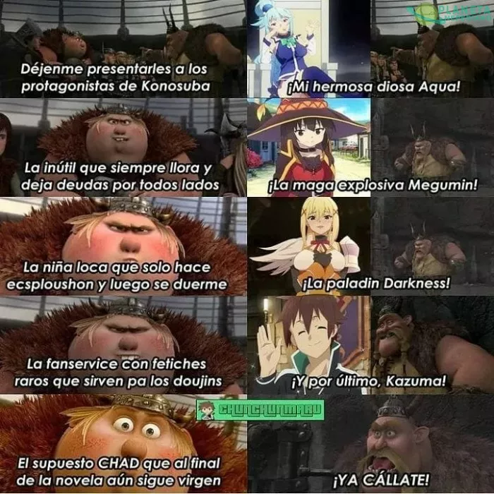 Konosuba visto a traves de Patapez