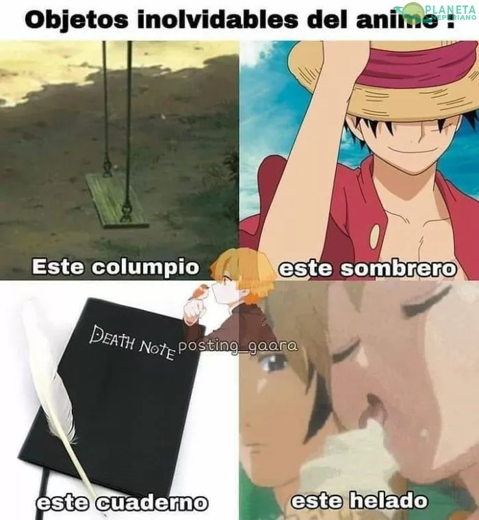 Ese columpio es el mejor amigo de naruto