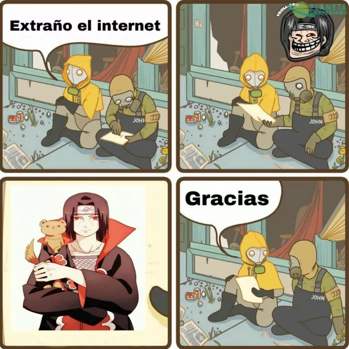 El fin del itachi digo internet 