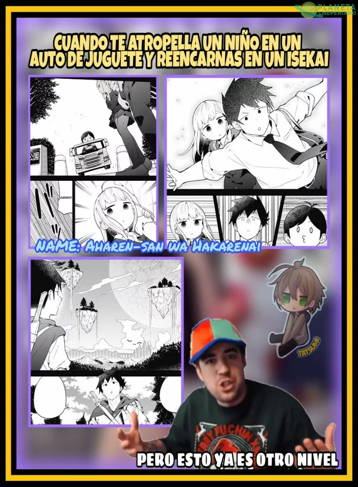 Que rara y original manera de viajar a un isekai :v