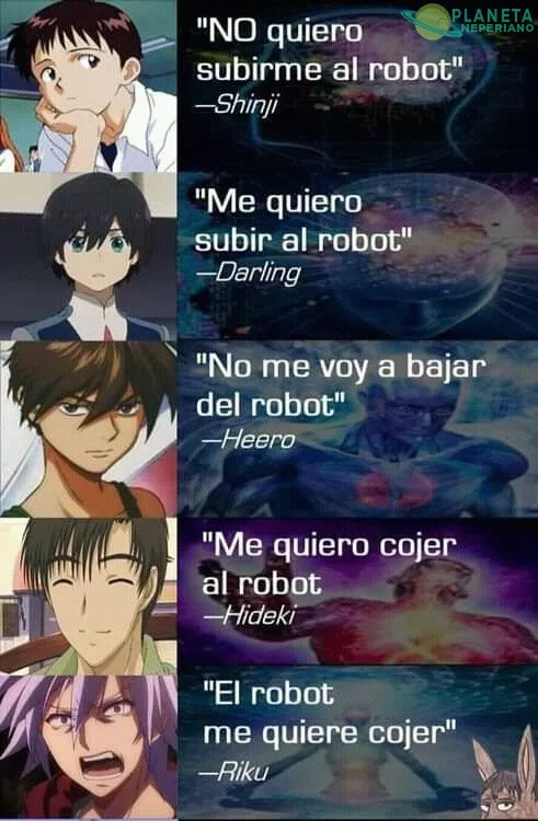 De pilotos y robots