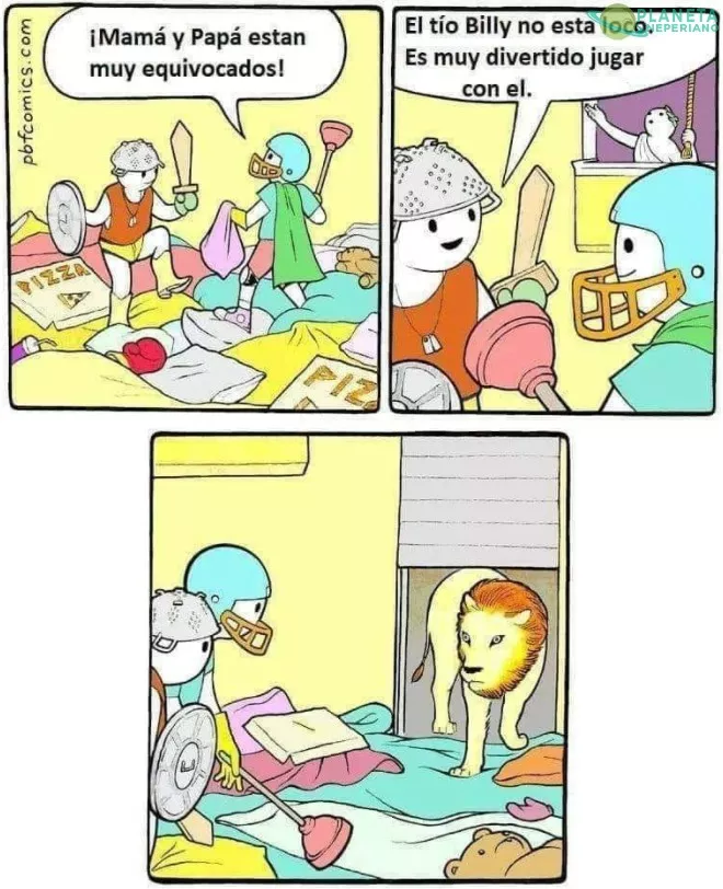 haz caso cuando desconfien del tio loco