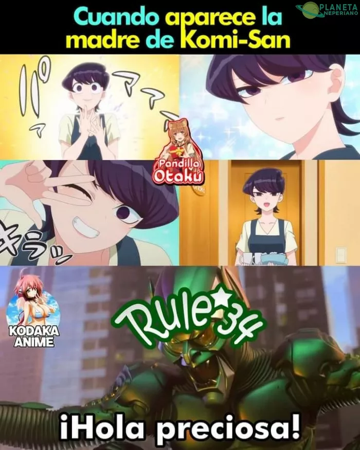 Rule34: ven aqui, Komi milf que habla...