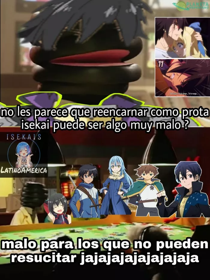 Isekai es sinónimo de una nueva Y BUENA vida