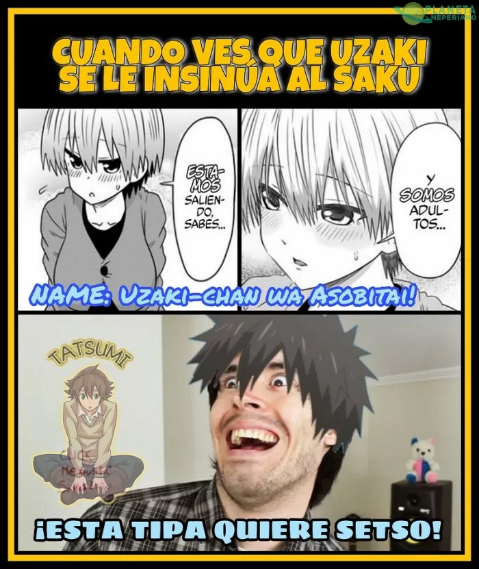 Aprovecha el buen Saku :v