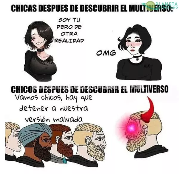 Mi versión malvada sería épica, viajaría por los multi versos robando powers