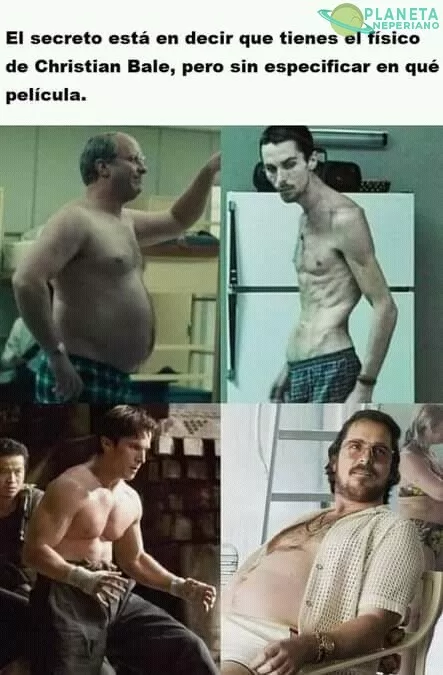 Christian Bale para toda ocasión 
