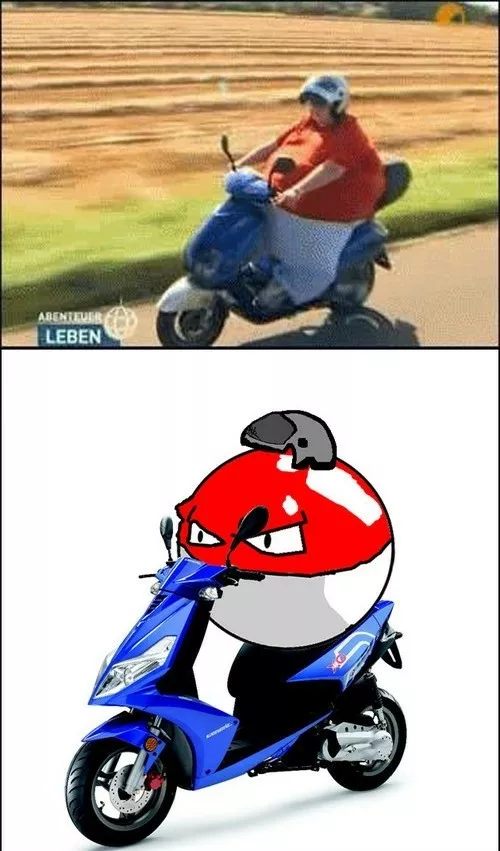 Los pokémon son reales... y van en moto