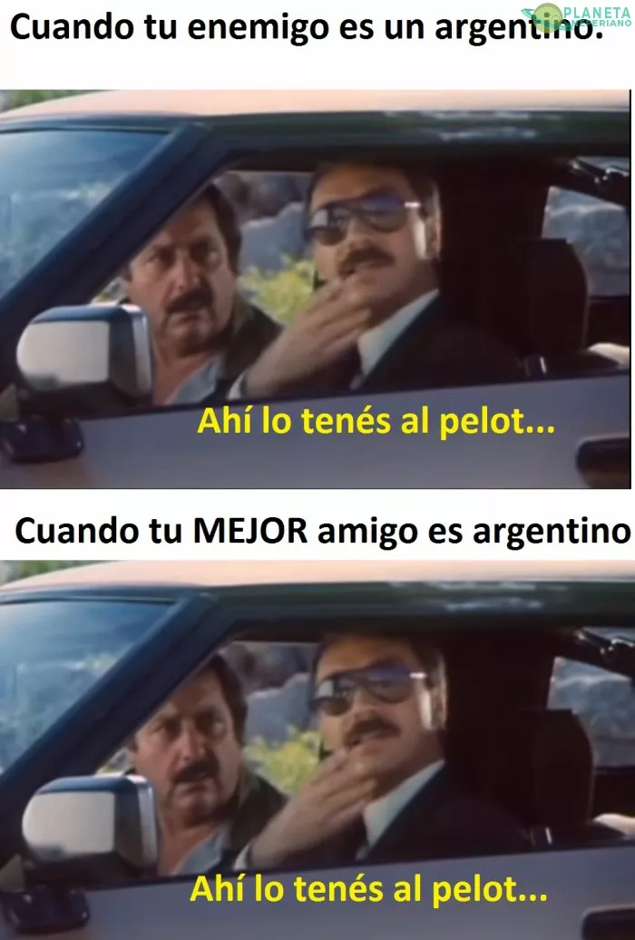 Cosas de argentinos.