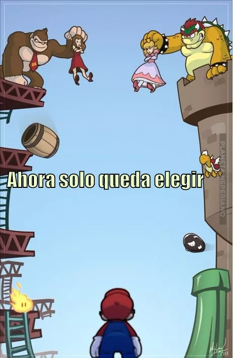 Mario clásico vs moderno