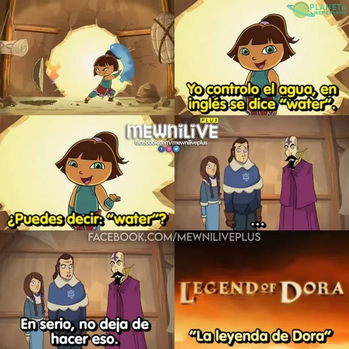 Asi es mejor Korra que Dora, verdad?