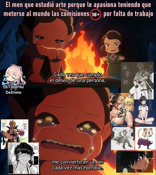 El men que estudio arte