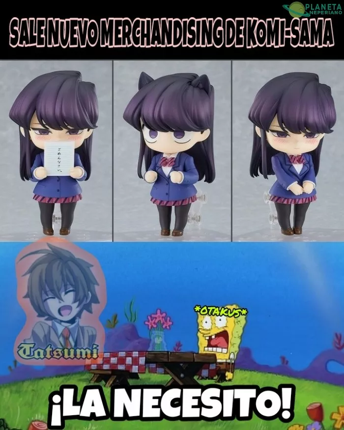 Y AQUÍ TENDRÍA MI MUÑECA DE KOMI-SAMA... ¡SI TUVIERA DINERO! :'V