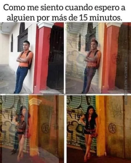 Cuando espero por mas de 15 minutos