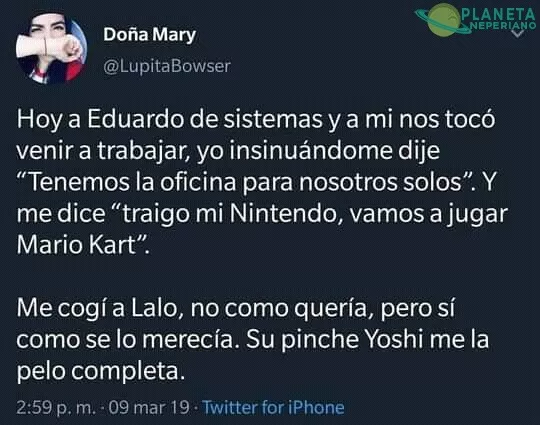 Xd señorita :v