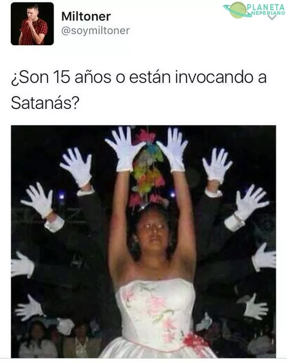 Quinceañera satanica