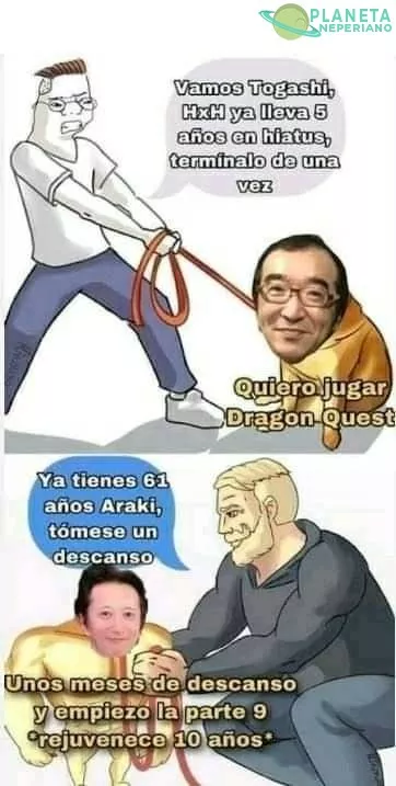 y sigo esperando el hxh