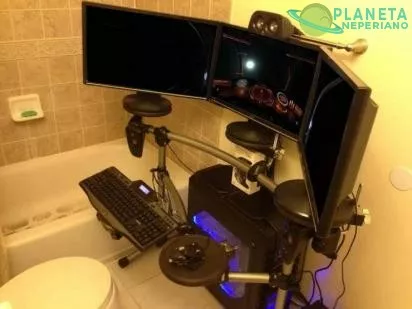 setup Gamer para maratones de 24 hs xD