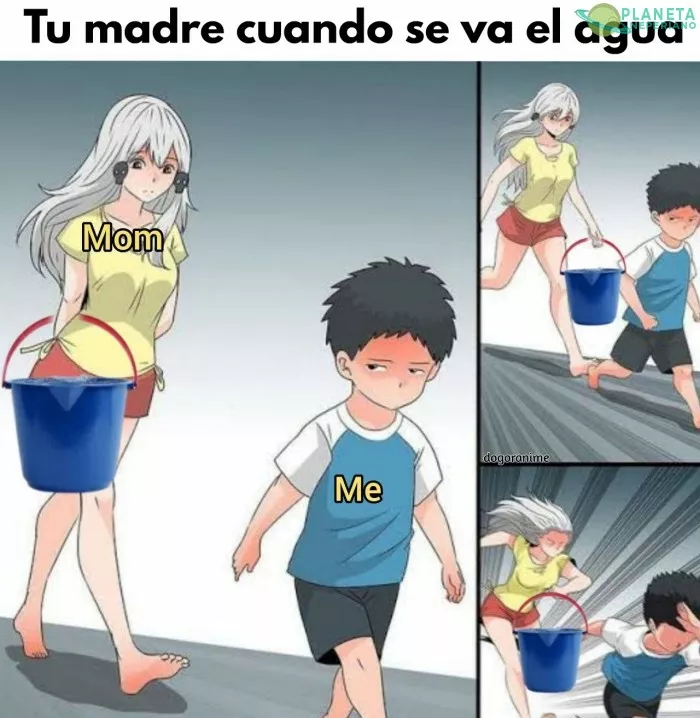 cuando se va el agua