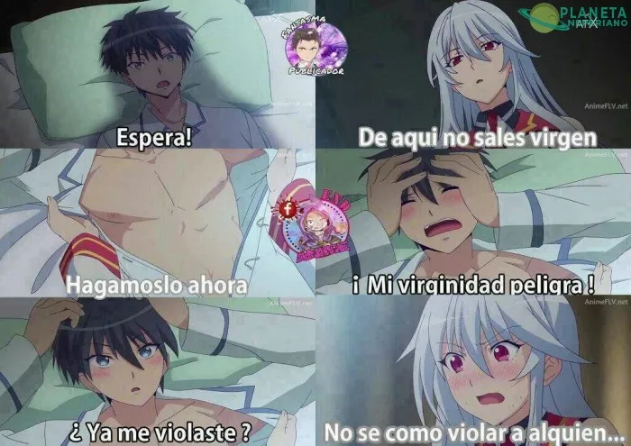 Cuando te intenta violar un virgen