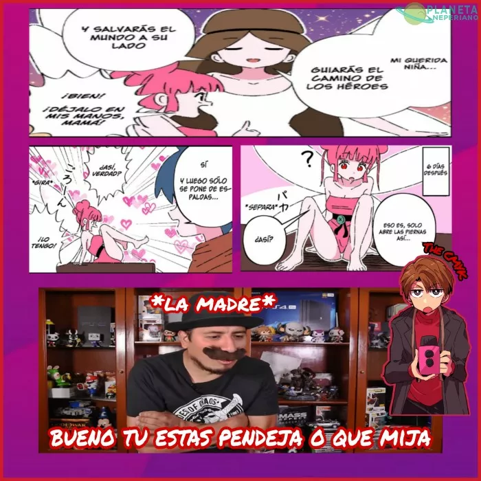 Ahora mismo le esta enseñando a como usar su 