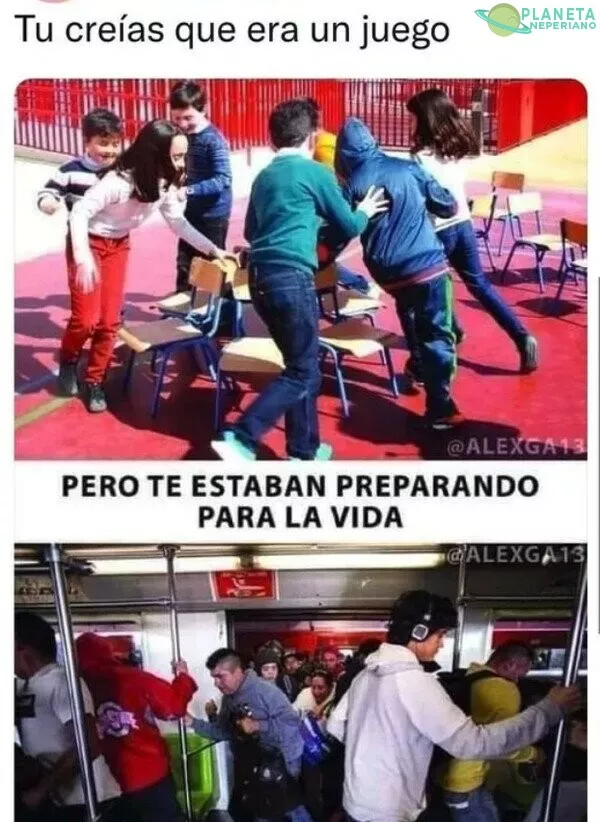 Los juegos de antes te preparaban 