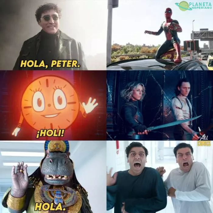 Nuca digan hola en marvel