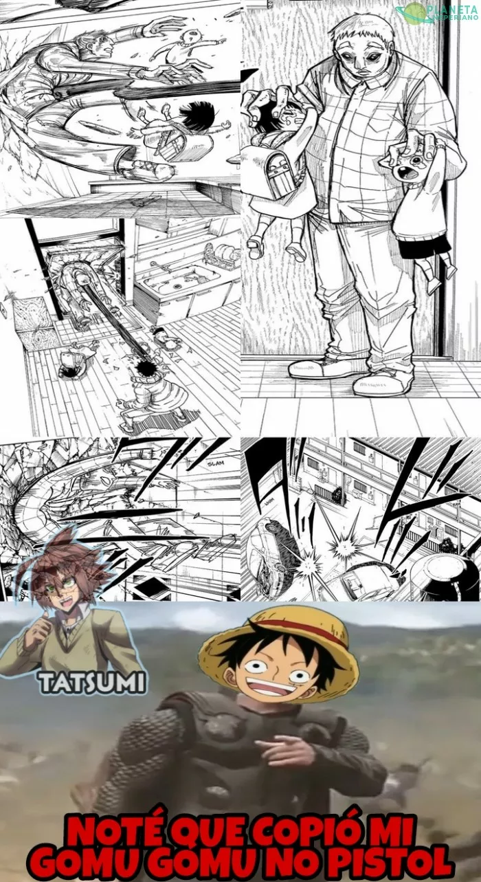 LO GOLPEÓ CON HAKI INCLUIDO XD