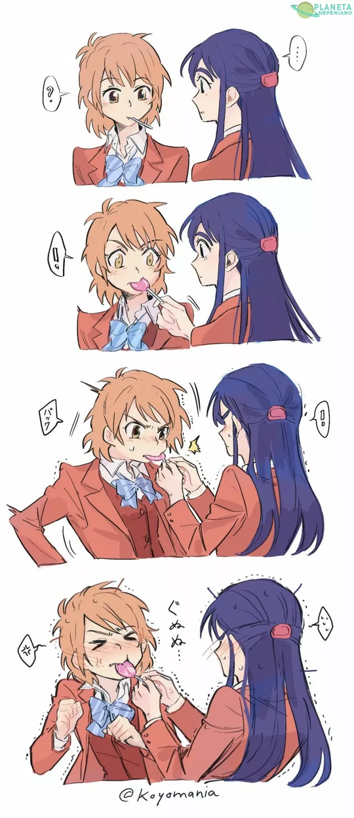 Como cuando te piden una probada XD