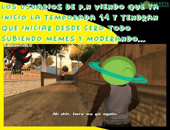 ni modo, toca empezar desde cero otra vez....