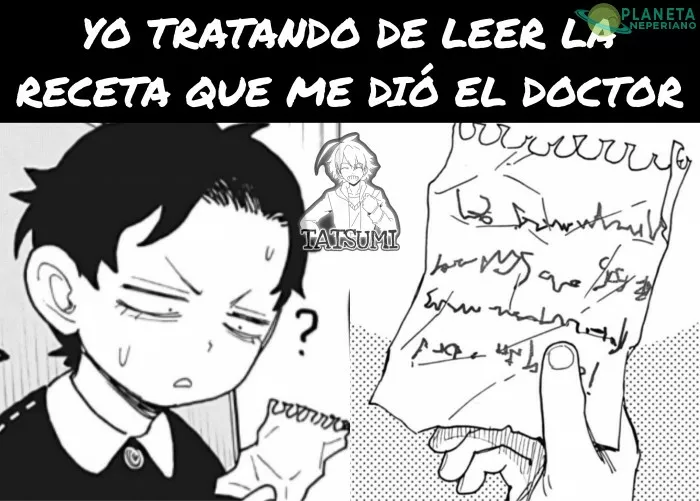 Y YO QUE CREÍA QUE MI LETRA ERA HORRIBLE :V