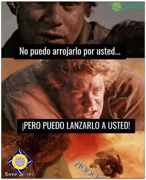 Adiós Frodo XD