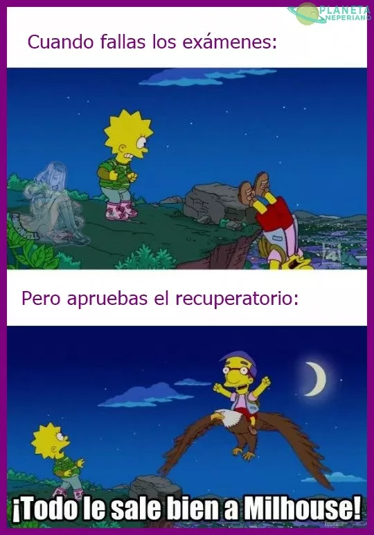 Espero tener esa suerte. XD