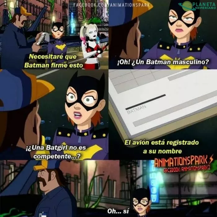 pues Batman es el que paga todo 