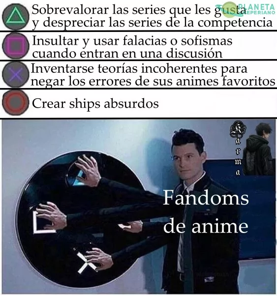 No todos los fans son así, pero si hay mucho de eso en los fandoms