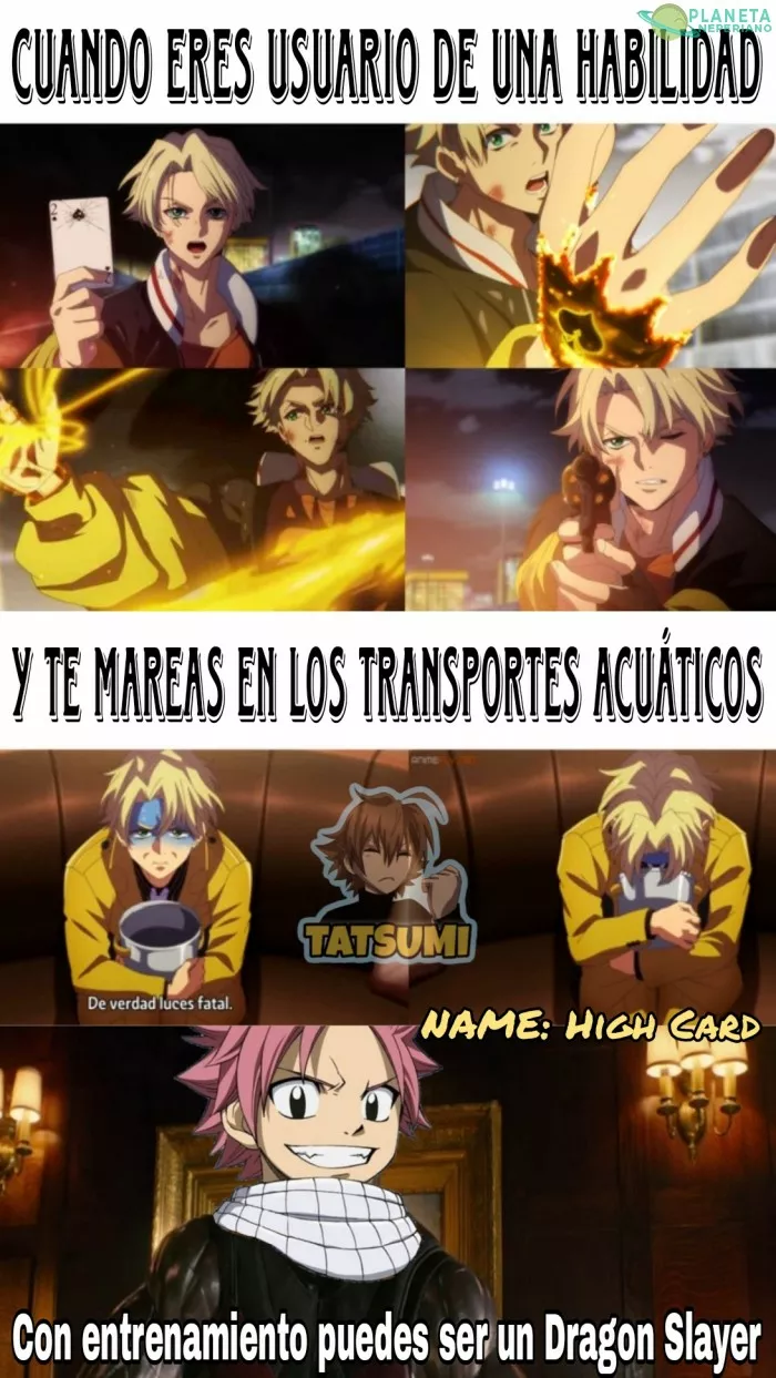 LASTIMA QUE EN SU ANIME NO HAY DRAGONES:XD