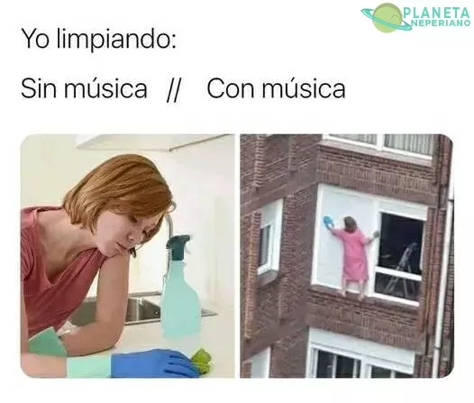 el poder de la musica XD