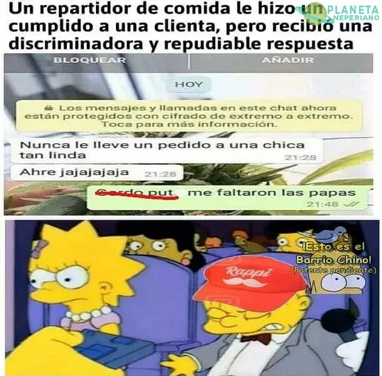 Destruido en segundos...