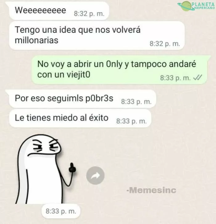 que amargado :-1