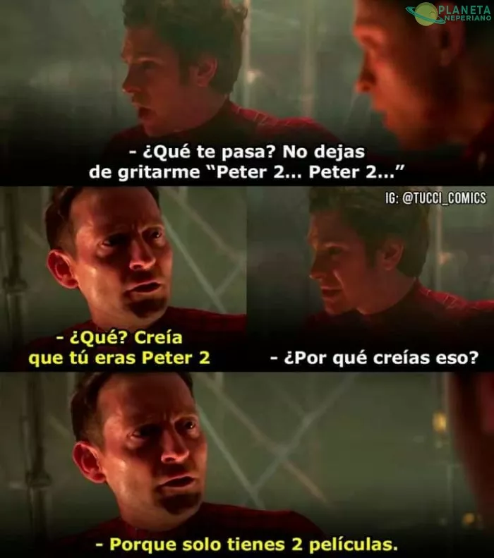 por eso le decian peter 2 xd